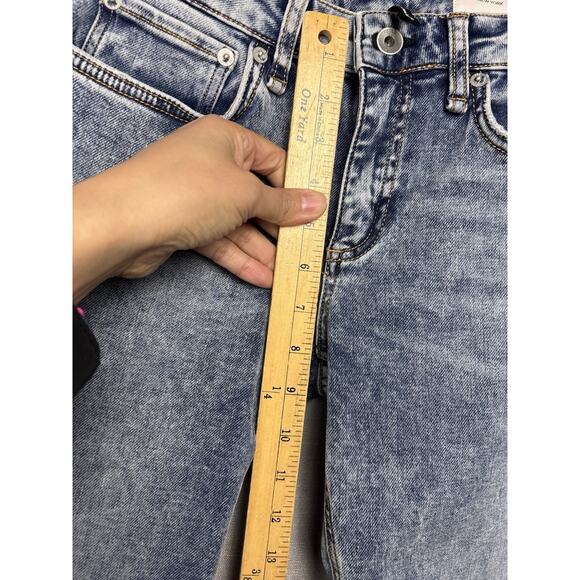 rag & And Bone Dre Low Rise Slim Boyfriend Jean in Nora 26 - Picture 6 of 10